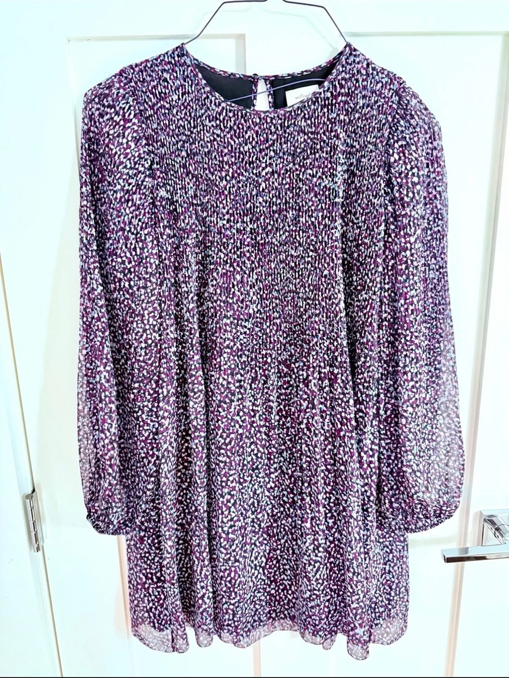 Aritzia Long-Sleeve Shift Dress